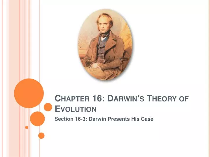 chapter 16 darwin s theory of evolution