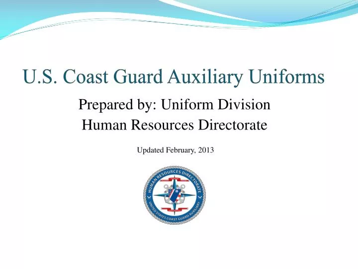 u s coast guard auxiliary uniforms