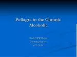 Pellagra in the Chronic Alcoholic - slide 1