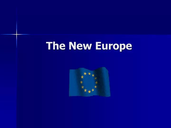 the new europe