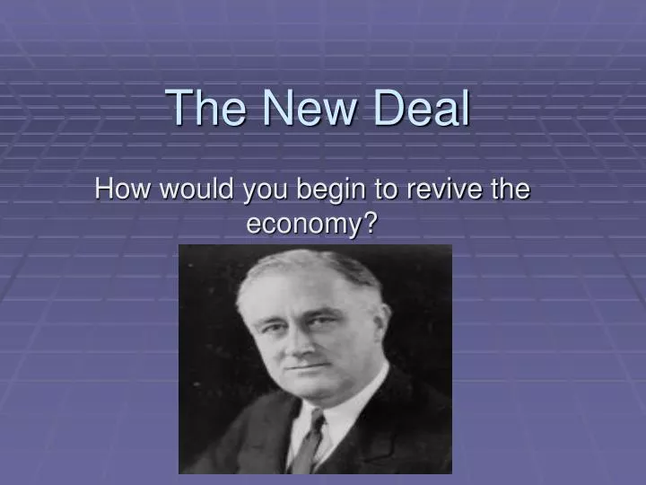 the new deal