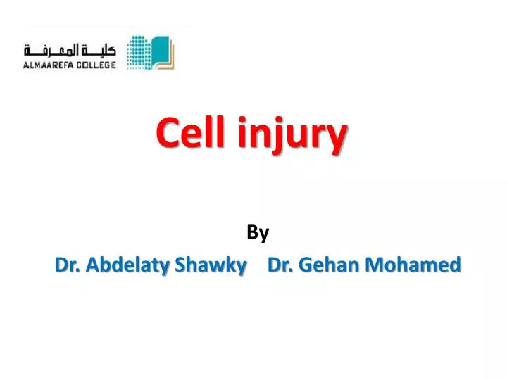 cell injury