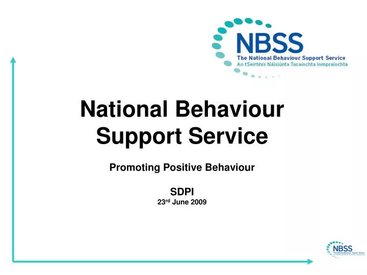 national behaviour support service promoting positive behaviour sdpi 23 rd june 2009