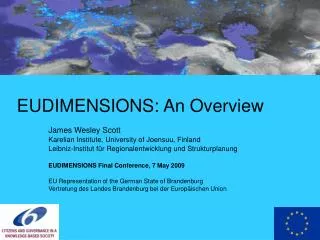 EUDIMENSIONS: An Overview