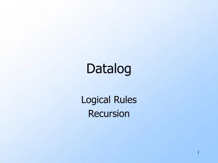 datalog