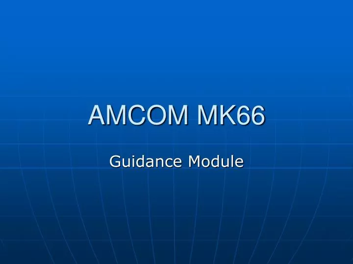 amcom mk66