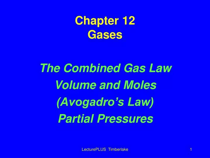 chapter 12 gases