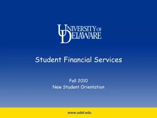 Student Financial Services