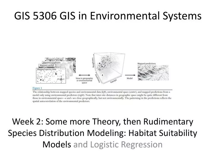 gis 5306 gis in environmental systems