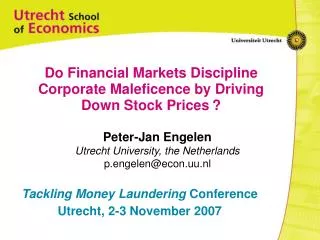 Do Financial Markets Discipline Corporate Maleficence by Driving Down Stock Prices ?