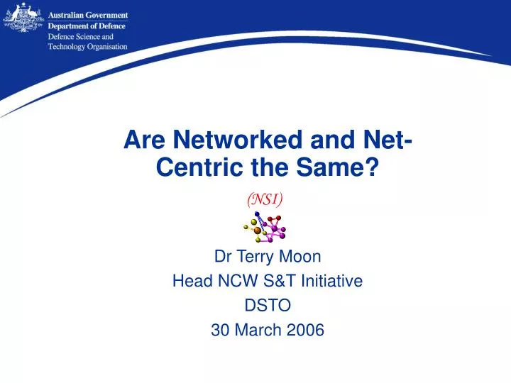 are networked and net centric the same