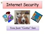 Internet Security - slide 1