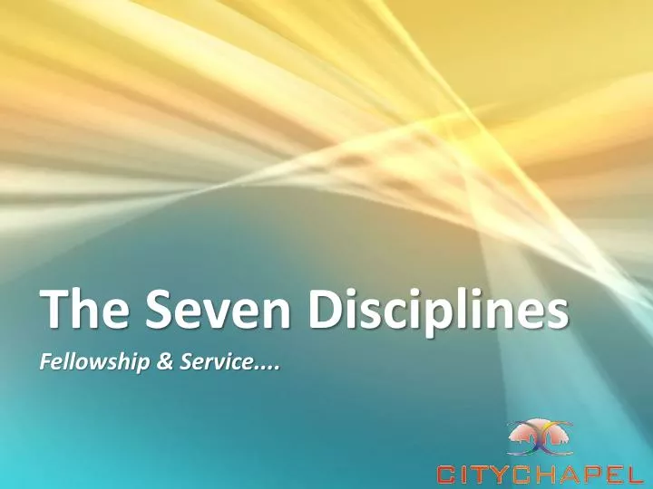 the seven disciplines