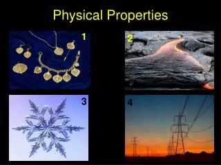 Physical Properties