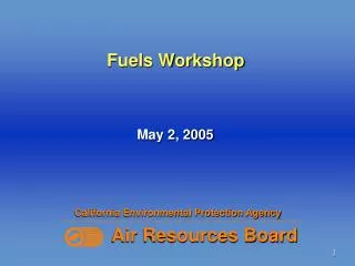 Fuels Workshop