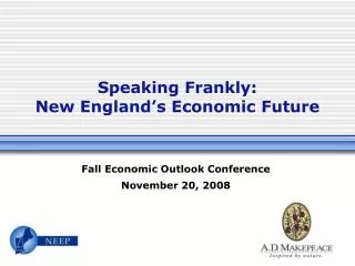 Speaking Frankly: New England’s Economic Future