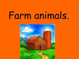 farm animals