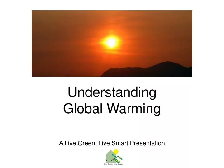 understanding global warming