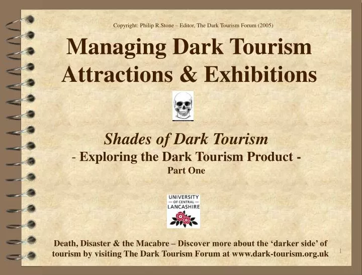 managing dark tourism attractions exhibitions