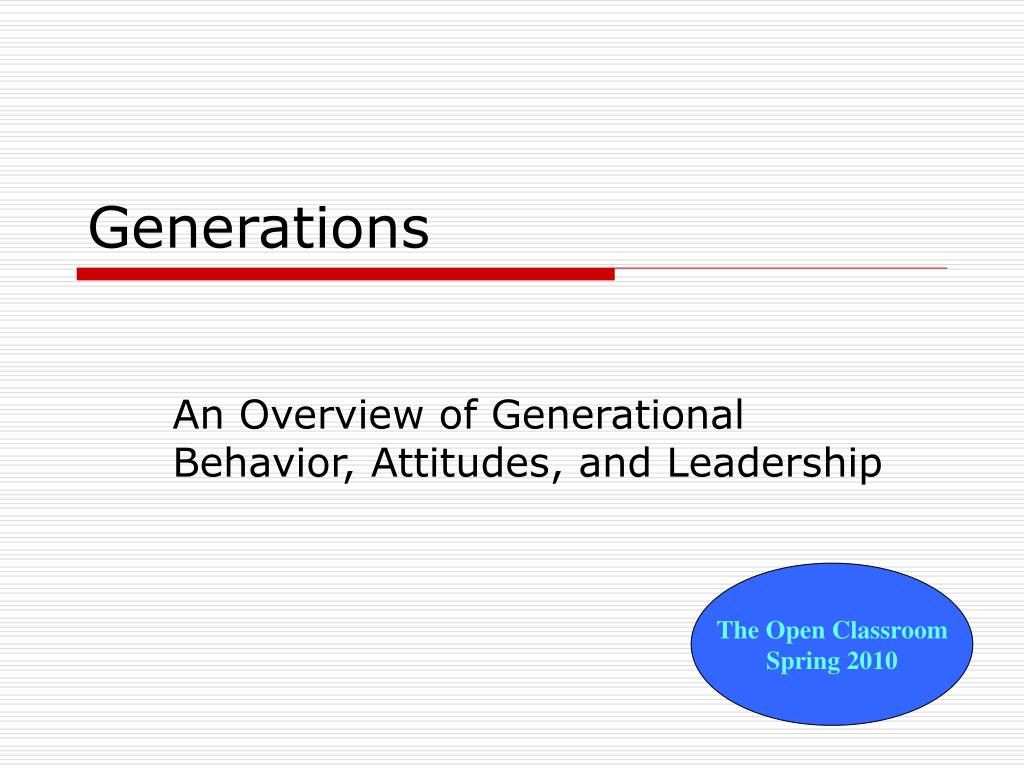 PPT - Generations PowerPoint Presentation, free download - ID:1488243
