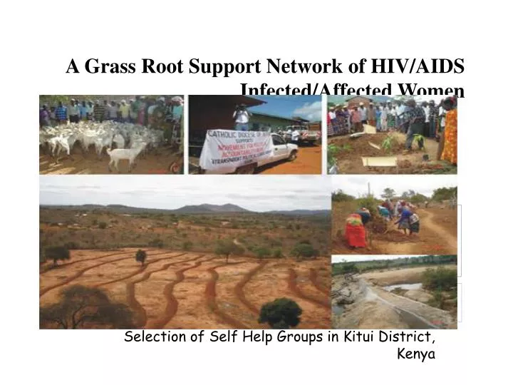 a grass root support network of hiv aids infected affected women