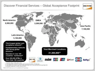 Discover Financial Services – Global Acceptance Footprint