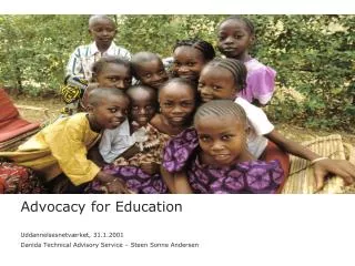 Advocacy for Education