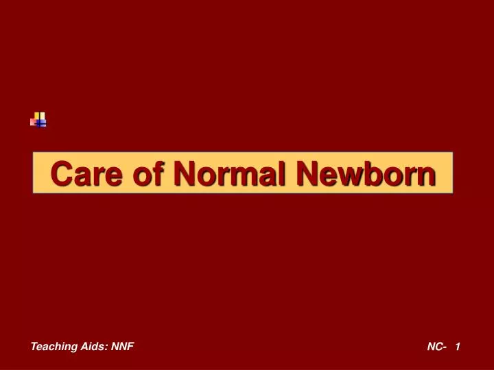 care of normal newborn