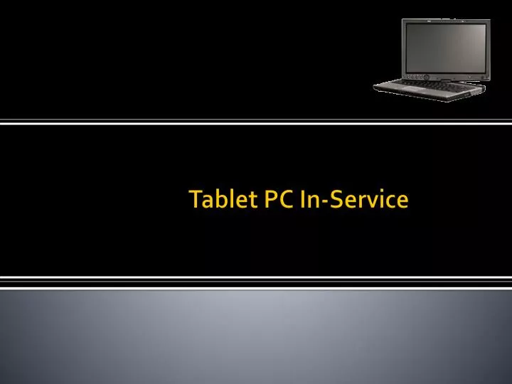 tablet pc in service