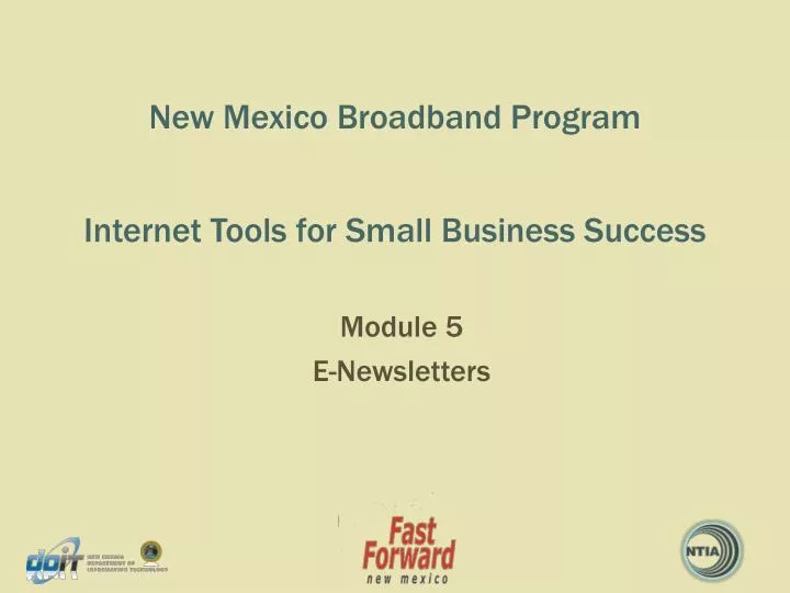new mexico broadband program internet tools for small business success