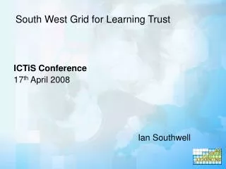 South West Grid for Learning Trust