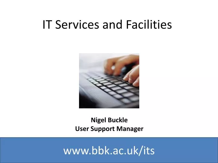it services and facilities