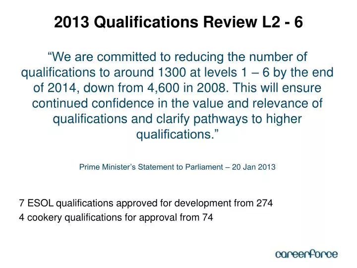 2013 qualifications review l2 6