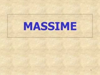 MASSIME