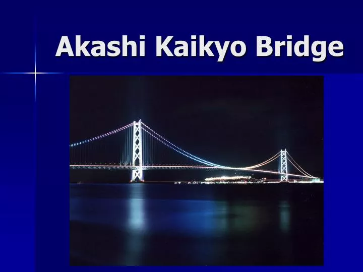 akashi kaikyo bridge