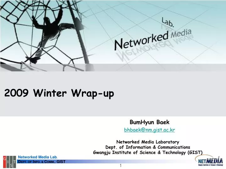 2009 winter wrap up