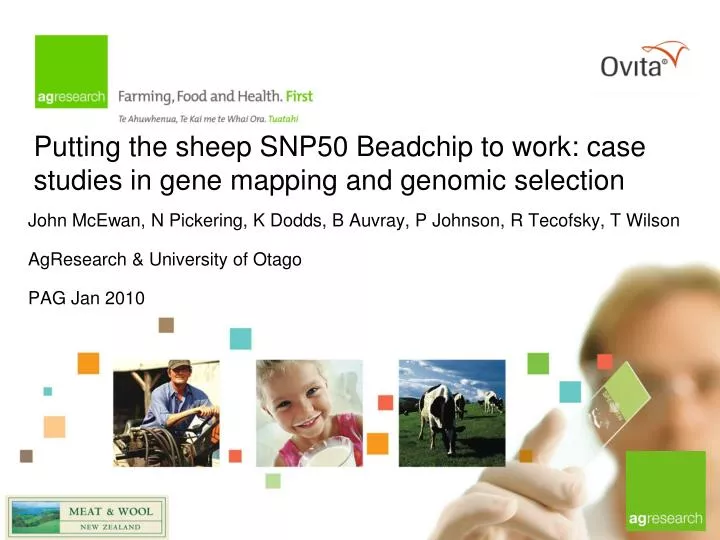 putting the sheep snp50 beadchip to work case studies in gene mapping and genomic selection