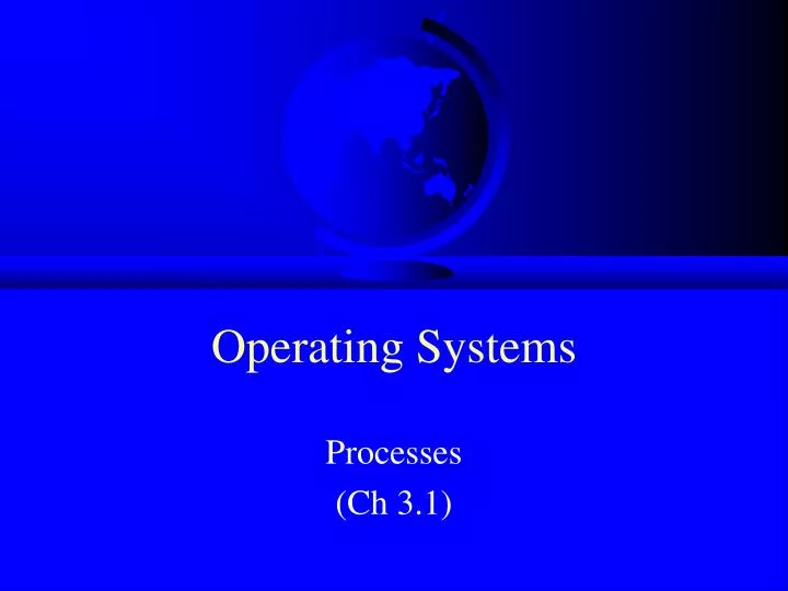 operating systems