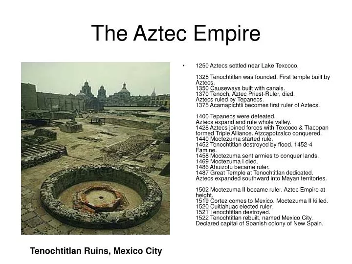 the aztec empire