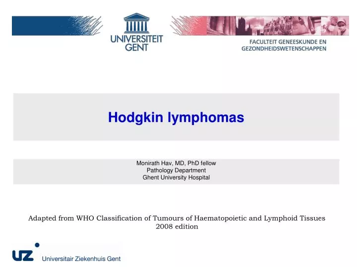 hodgkin lymphomas