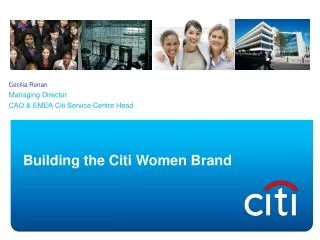 Building the Citi Women Brand