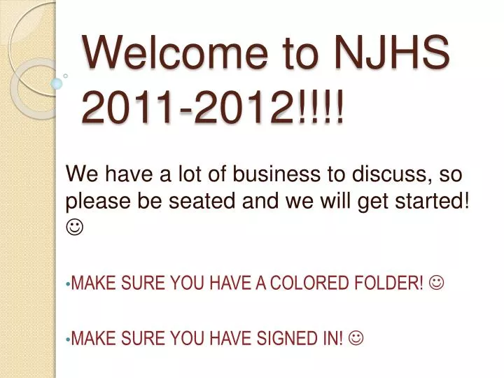 welcome to njhs 2011 2012