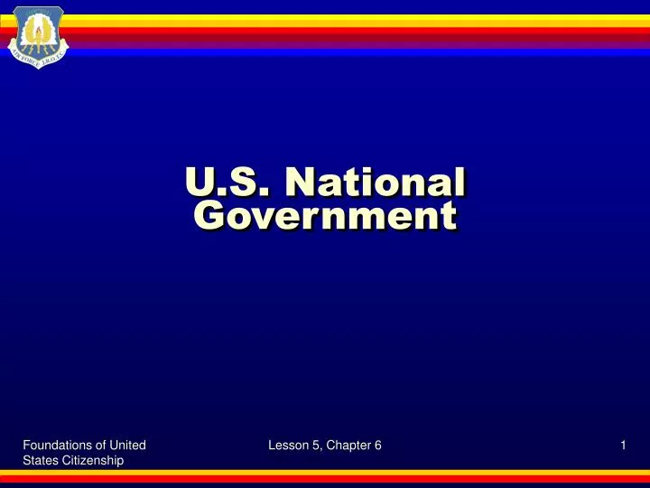 u s national government