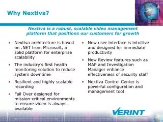 Why Nextiva?