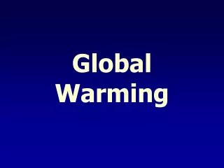 Global Warming