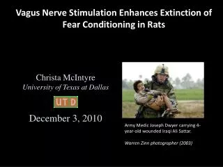 Vagus Nerve Stimulation Enhances Extinction of Fear Conditioning in Rats