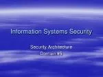Information Systems Security - slide 1