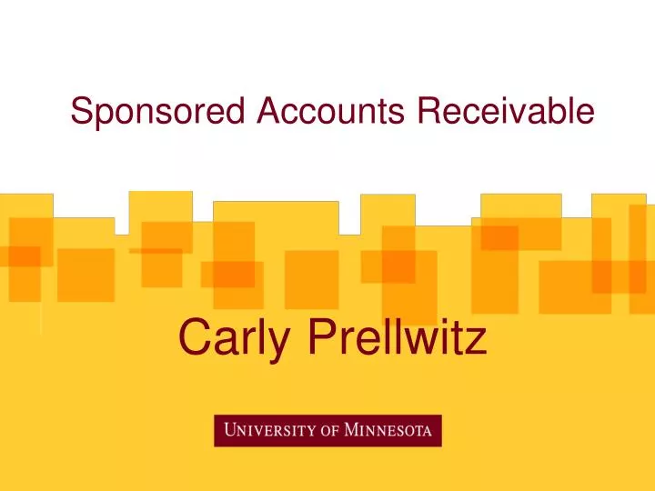sponsored accounts receivable carly prellwitz