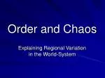 Order and Chaos - slide 1