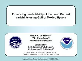Enhancing predictability of the Loop Current variability using Gulf of Mexico Hycom